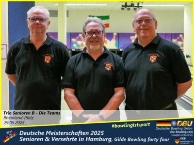 Foto des Albums: Fotoalbum 4 von den Deutschen Meisterschaften 2025 der Seniorinnen, Senioren & Versehrte in Hamburg, Gilde Bowling forty four
