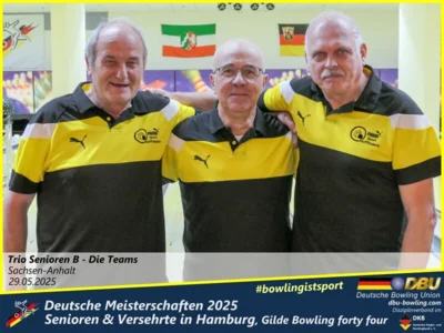 Foto des Albums: Fotoalbum 4 von den Deutschen Meisterschaften 2025 der Seniorinnen, Senioren & Versehrte in Hamburg, Gilde Bowling forty four