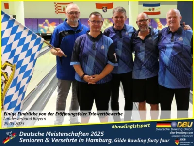 Foto des Albums: Fotoalbum 4 von den Deutschen Meisterschaften 2025 der Seniorinnen, Senioren & Versehrte in Hamburg, Gilde Bowling forty four