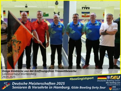 Foto des Albums: Fotoalbum 4 von den Deutschen Meisterschaften 2025 der Seniorinnen, Senioren & Versehrte in Hamburg, Gilde Bowling forty four