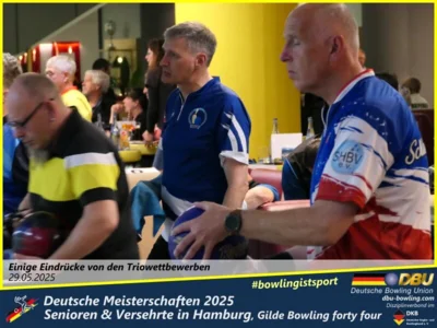 Foto des Albums: Fotoalbum 4 von den Deutschen Meisterschaften 2025 der Seniorinnen, Senioren & Versehrte in Hamburg, Gilde Bowling forty four