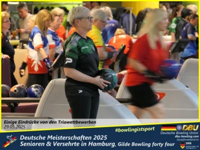 Foto des Albums: Fotoalbum 4 von den Deutschen Meisterschaften 2025 der Seniorinnen, Senioren & Versehrte in Hamburg, Gilde Bowling forty four