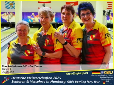 Foto des Albums: Fotoalbum 5 von den Deutschen Meisterschaften 2025 der Seniorinnen, Senioren & Versehrte in Hamburg, Gilde Bowling forty four