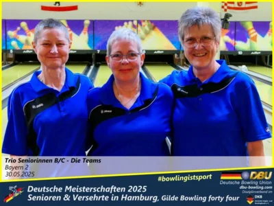 Foto des Albums: Fotoalbum 5 von den Deutschen Meisterschaften 2025 der Seniorinnen, Senioren & Versehrte in Hamburg, Gilde Bowling forty four