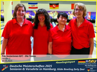 Foto des Albums: Fotoalbum 5 von den Deutschen Meisterschaften 2025 der Seniorinnen, Senioren & Versehrte in Hamburg, Gilde Bowling forty four