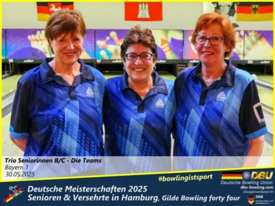 Foto des Albums: Fotoalbum 5 von den Deutschen Meisterschaften 2025 der Seniorinnen, Senioren & Versehrte in Hamburg, Gilde Bowling forty four