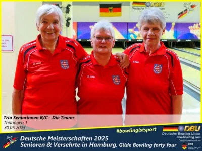 Foto des Albums: Fotoalbum 5 von den Deutschen Meisterschaften 2025 der Seniorinnen, Senioren & Versehrte in Hamburg, Gilde Bowling forty four