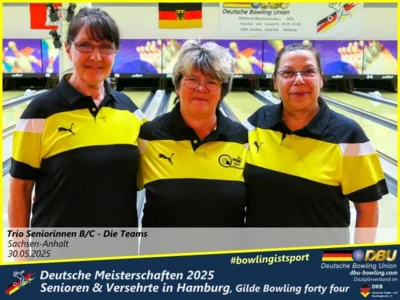 Foto des Albums: Fotoalbum 5 von den Deutschen Meisterschaften 2025 der Seniorinnen, Senioren & Versehrte in Hamburg, Gilde Bowling forty four