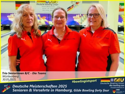 Foto des Albums: Fotoalbum 5 von den Deutschen Meisterschaften 2025 der Seniorinnen, Senioren & Versehrte in Hamburg, Gilde Bowling forty four