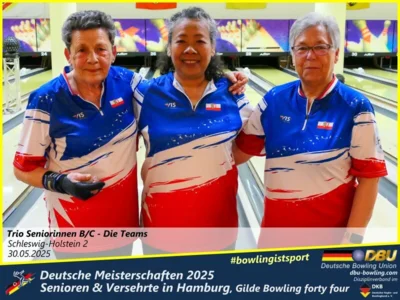 Foto des Albums: Fotoalbum 5 von den Deutschen Meisterschaften 2025 der Seniorinnen, Senioren & Versehrte in Hamburg, Gilde Bowling forty four