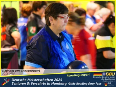 Foto des Albums: Fotoalbum 5 von den Deutschen Meisterschaften 2025 der Seniorinnen, Senioren & Versehrte in Hamburg, Gilde Bowling forty four