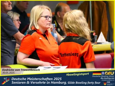 Foto des Albums: Fotoalbum 5 von den Deutschen Meisterschaften 2025 der Seniorinnen, Senioren & Versehrte in Hamburg, Gilde Bowling forty four