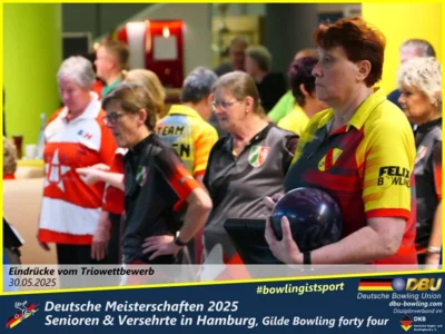 Foto des Albums: Fotoalbum 5 von den Deutschen Meisterschaften 2025 der Seniorinnen, Senioren & Versehrte in Hamburg, Gilde Bowling forty four
