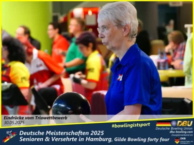 Foto des Albums: Fotoalbum 5 von den Deutschen Meisterschaften 2025 der Seniorinnen, Senioren & Versehrte in Hamburg, Gilde Bowling forty four