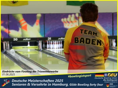 Foto des Albums: Fotoalbum 7 von den Deutschen Meisterschaften 2025 der Seniorinnen, Senioren & Versehrte in Hamburg, Gilde Bowling forty four