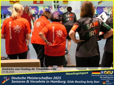 Foto des Albums: Fotoalbum 7 von den Deutschen Meisterschaften 2025 der Seniorinnen, Senioren & Versehrte in Hamburg, Gilde Bowling forty four
