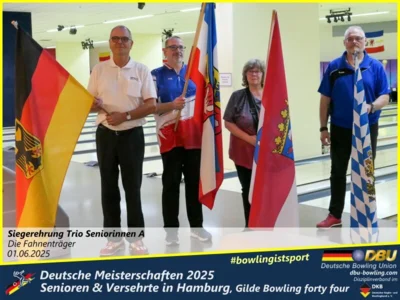 Foto des Albums: Fotoalbum 7 von den Deutschen Meisterschaften 2025 der Seniorinnen, Senioren & Versehrte in Hamburg, Gilde Bowling forty four