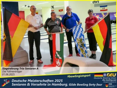 Foto des Albums: Fotoalbum 7 von den Deutschen Meisterschaften 2025 der Seniorinnen, Senioren & Versehrte in Hamburg, Gilde Bowling forty four