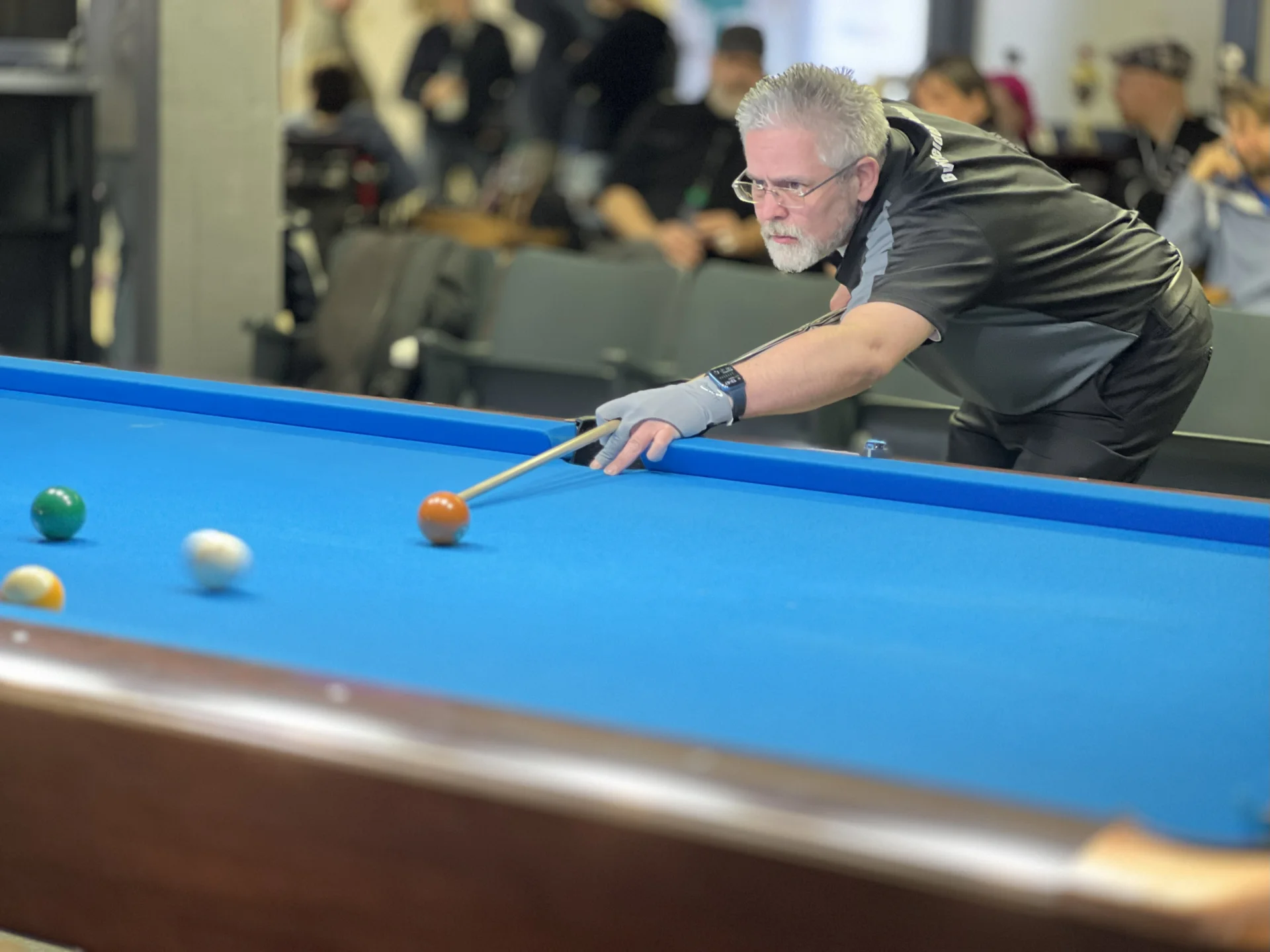 Bild: Stefan Barth wurde Hessenmeister im 9-Ball