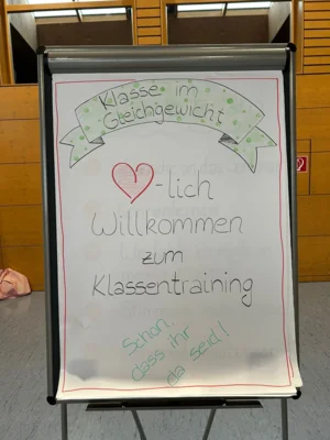 Klassentraining "Im Gleichgewicht"  (Bild vergr&ouml;&szlig;ern)
