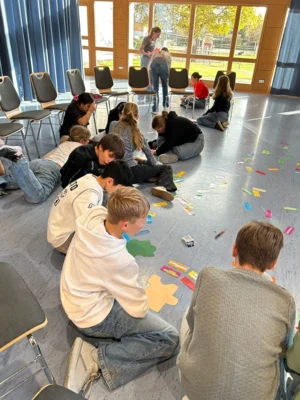Klassentraining der Klasse 7a  (Bild vergr&ouml;&szlig;ern)