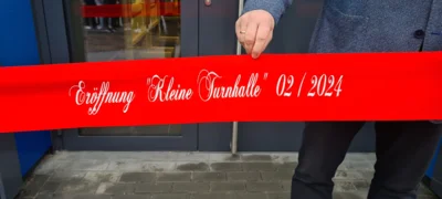 Foto des Albums: Eröffnung der Turnhalle