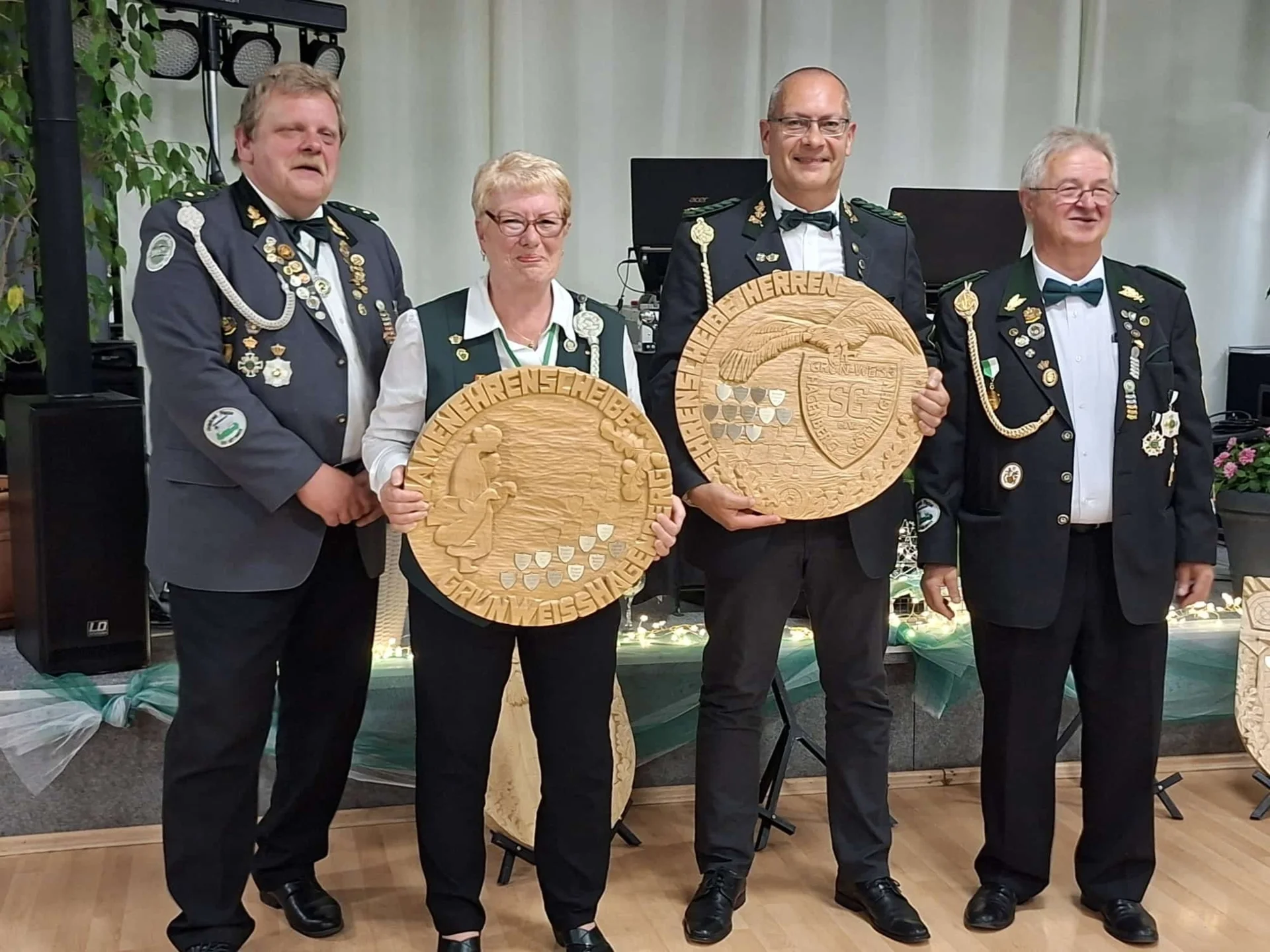 Bild: Königsball: Ehrenscheibengewinner