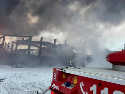 Foto des Albums: Großbrand Gattendorf 2025