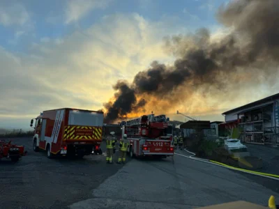 Foto des Albums: Großbrand Gattendorf 2025