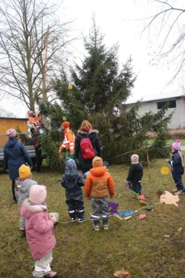 Foto des Albums: Weihnachtsbaum schmücken in Sülstorf 2025