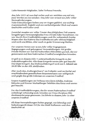 Foto des Albums: Weihnachtsbrief 2025