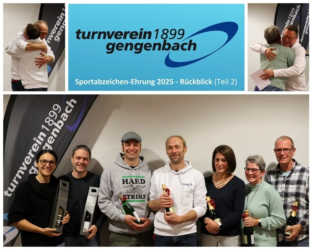 Bild: Sportabzeichen-Ehrung 2025 - Dankeschön ans Prüferteam