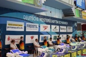 Vorschaubild: Startbrücke in Wuppertal bei den DKM, Foto: S. Sonnenschein
