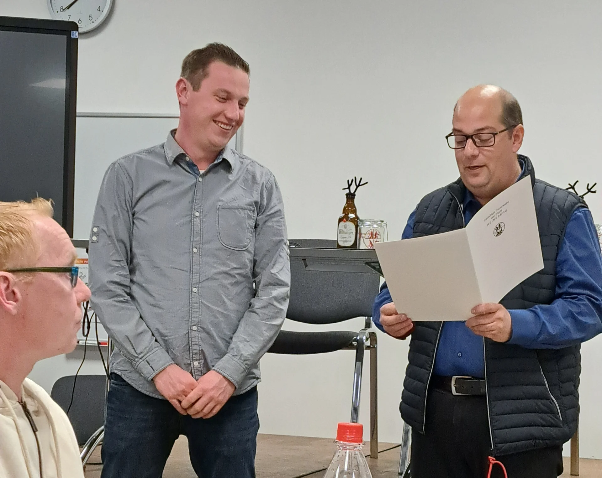 Bild: Ernennung Simon Lemmens