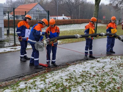 Vorschaubild: Kuppeln der A-Saugschläuche