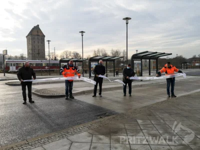 Foto des Albums: Vor fünf Jahren wurde das neue Pritzwalker Bahnhofsumfeld übergeben