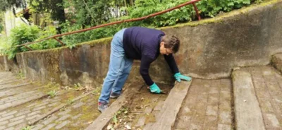 Voller Einsatz bei der Arbeit:  (Bild vergr&ouml;&szlig;ern)