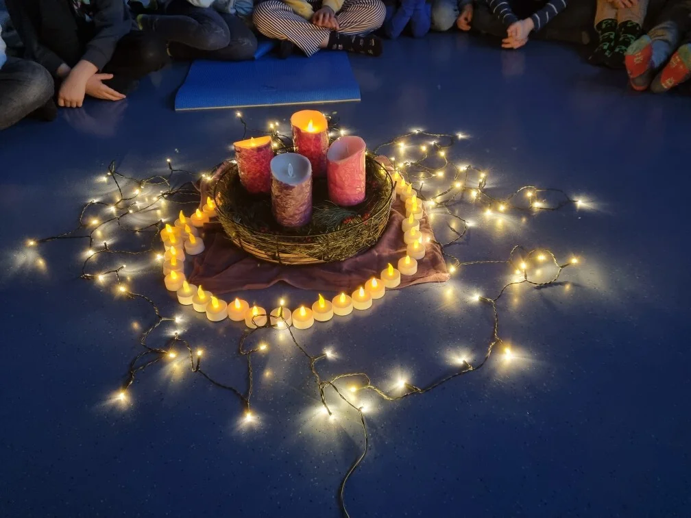 Bild: Kerzen Meditation
