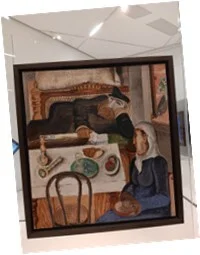 Bild: Jüdisches Museum : Gemälde zum Schabbat