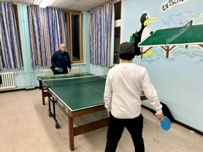 Foto des Albums: Hertha Stiftung zu Besuch in der Schule in der Köllnischen Heide