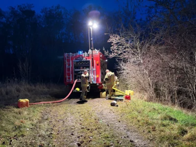Foto des Albums: B1: Brand im Unterholz Lobstädt