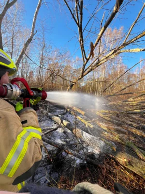 Foto des Albums: B1: Brand im Unterholz Lobstädt