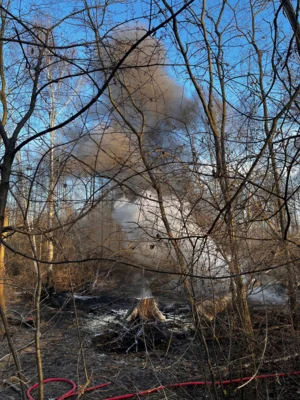 Foto des Albums: B1: Brand im Unterholz Lobstädt