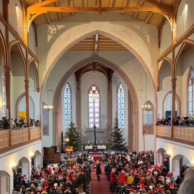 Am 19.12.25 war das allj&auml;hliche Weihnachtssingen in der Kirche in Wittenberge  (Bild vergr&ouml;&szlig;ern)
