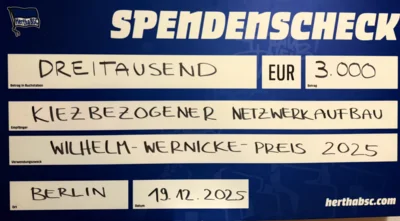 Foto des Albums: Verleihung des Wilhelm-Wernicke-Preises an KbNa-Berlin