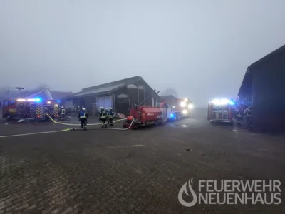 Blick auf die Einsatzstelle 