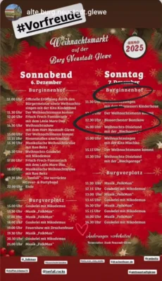Weihnachtsmarkt Neustadt-Glewe 1  (Bild vergr&ouml;&szlig;ern)