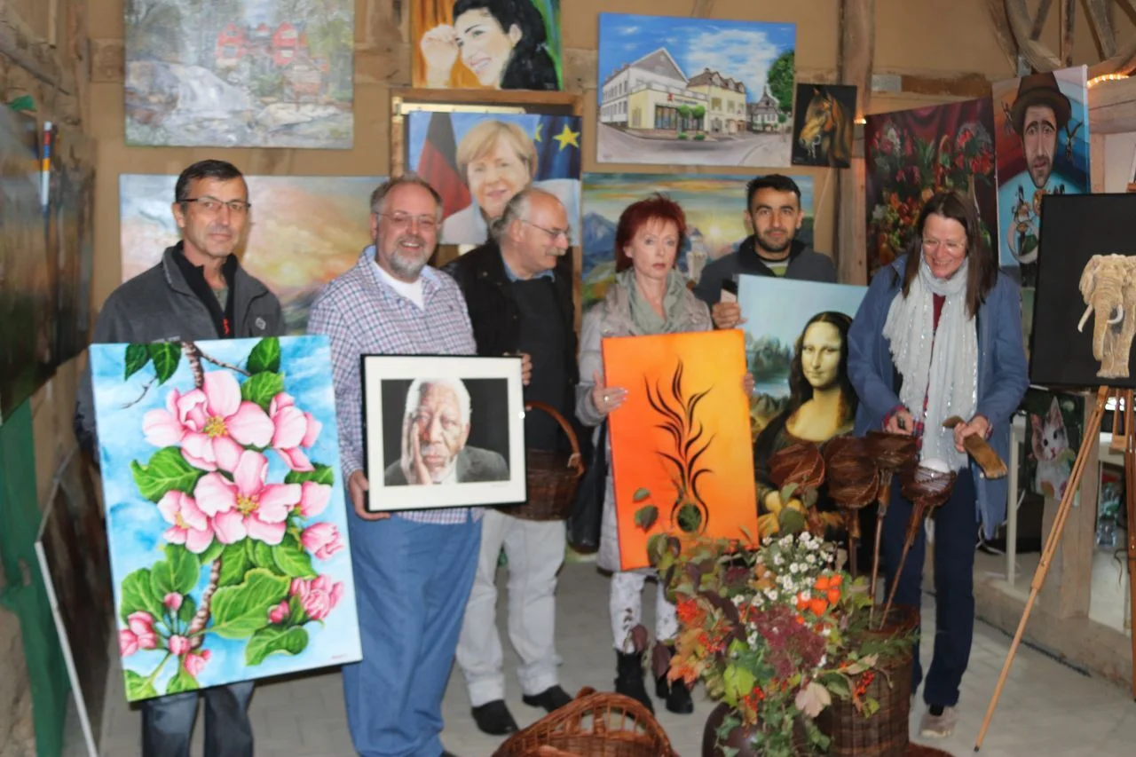Bild: 2018 Kunstausstellung in der Scheune MG 0175