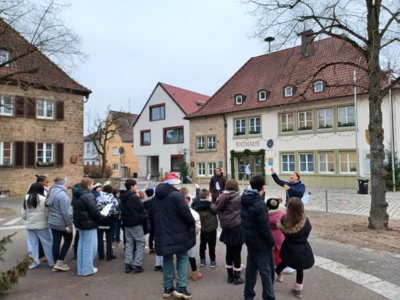 Besuch beim B&uuml;rgermeister 