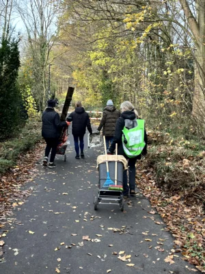 Foto des Albums: Schwarzer Weg mit CleanUp Hürth